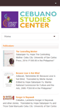 Mobile Screenshot of cebuanostudiescenter.com